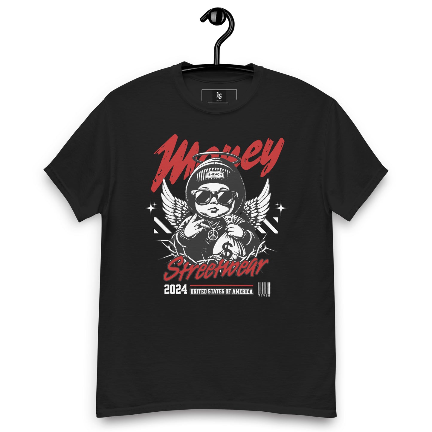 Klasyczna koszulka unisex ,,MONEY'' (LS)