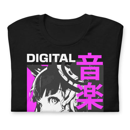 Ekologiczna koszulka unisex ,,Streetwear - Japanese Girl'' (LS)